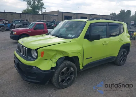 2017 Jeep Renegade Sport 4X4 из США, поврежденный, VIN ZACCJBAB1HPF07825